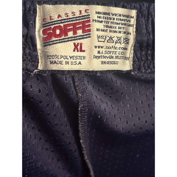 Michigan Wolverines Soffe Navy Workout Sweat Shorts Men's Size XL Extra Large - Picture 4 of 4